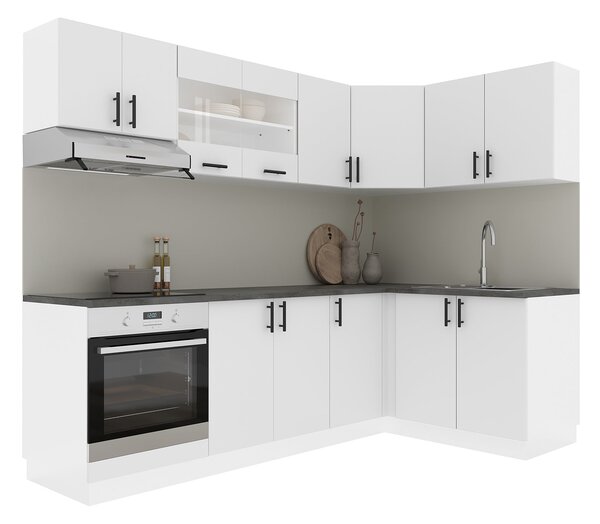 Set haaus V34, Alb, Blat Thermo 28 mm, L 240 x 140 cm