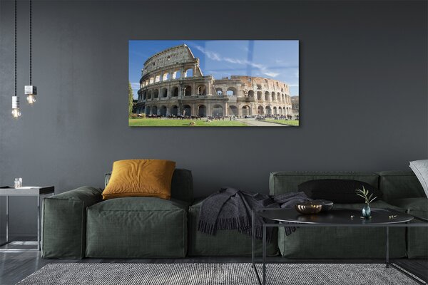Tablouri pe sticlă Roma Colosseum