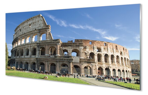 Tablouri pe sticlă Roma Colosseum