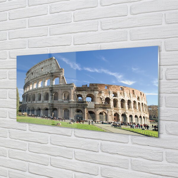 Tablouri pe sticlă Roma Colosseum