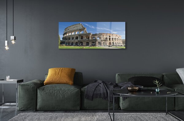 Tablouri pe sticlă Roma Colosseum