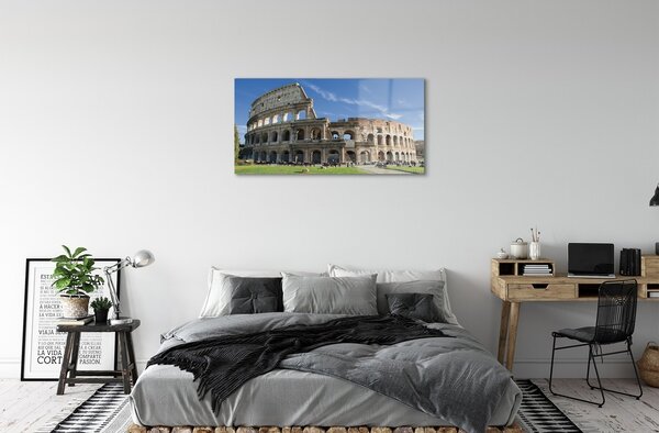 Tablouri pe sticlă Roma Colosseum