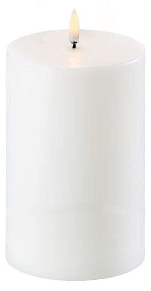 Uyuni - Pillar Candle LED Nordic White 10,1 x 15 cm Lighting