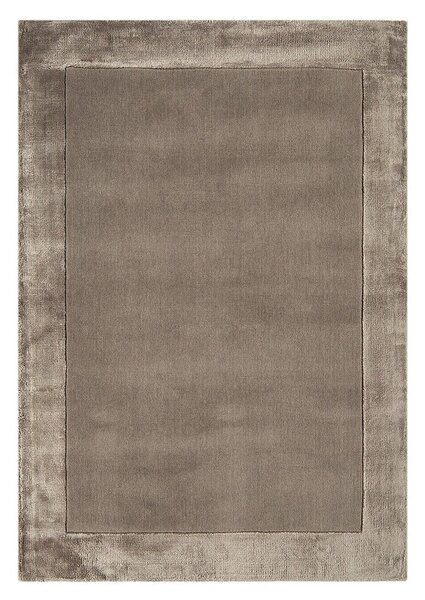 Covor maro handmade din amestesc de lână 80x150 cm Ascot – Asiatic Carpets