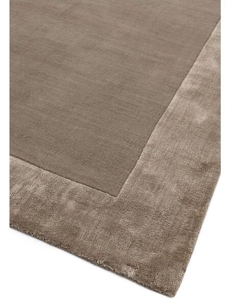 Covor maro handmade din amestesc de lână 80x150 cm Ascot – Asiatic Carpets