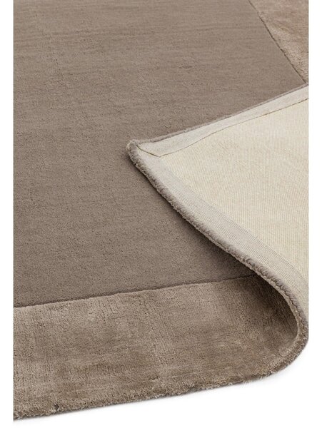 Covor maro handmade din amestesc de lână 80x150 cm Ascot – Asiatic Carpets