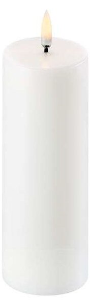 Uyuni - Pillar Candle LED Nordic White 5,8 x 15 cm Lighting