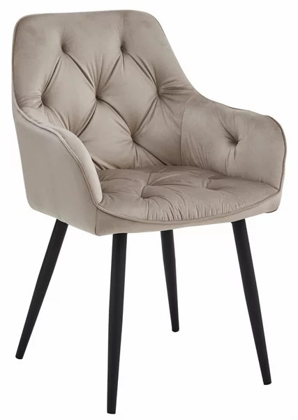 Scaun de masa JORK VELVET, bej