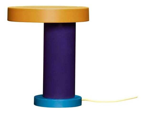 Hübsch - Magic Lampă de Masă Purple/Petrol/Orange/Yellow Hübsch