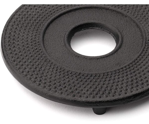 Suport din fontă pentru ceainic Bredemeijer Jing, ⌀ 13,4 cm, negru