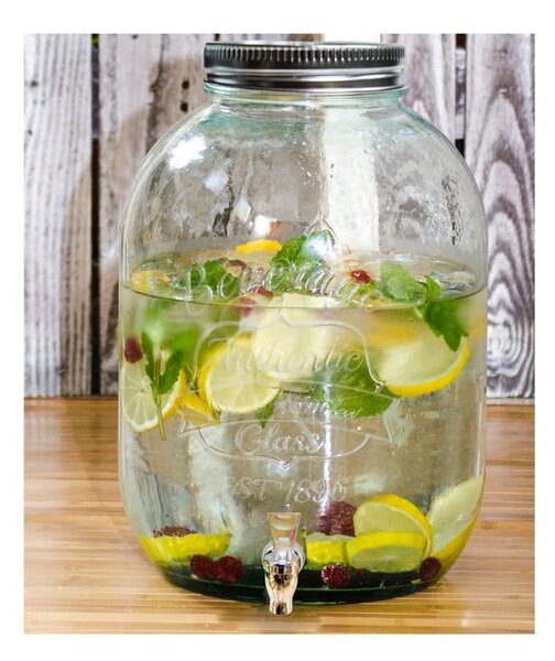 Recipient pentru limonadă din sticlă reciclată, 12,5 l Authentic - Ego Dekor