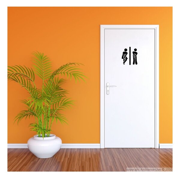Autocolant Ambiance Toilet