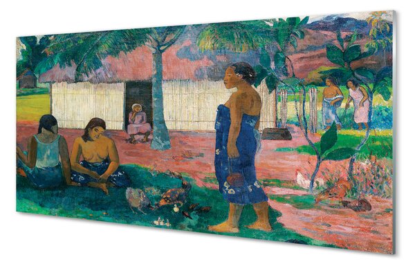 Panouri de sticlă Arta africană Village