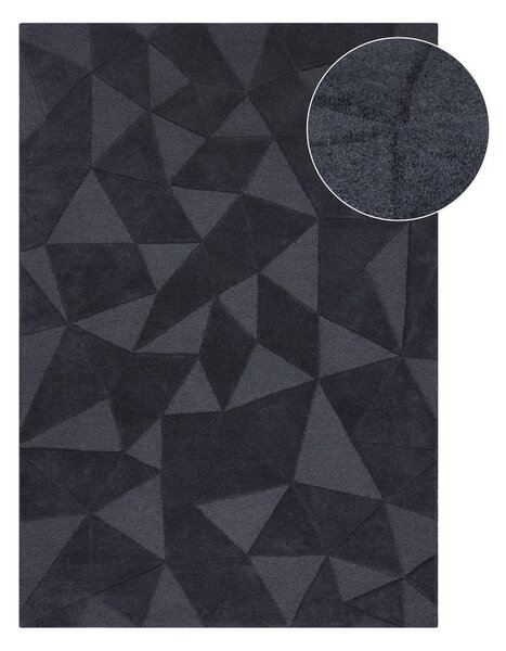 Covor din lână gri 170x120 cm Shard - Flair Rugs