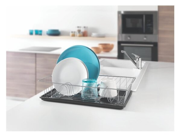 Suport pentru scurs vase Metaltex Colonia Plus