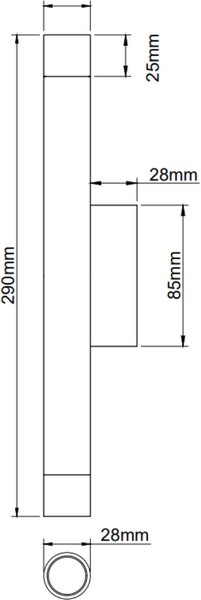 Open Design Q lampă de perete 2x3.5 W alb-auriu OR84559