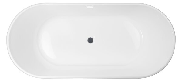 Set cadă freestanding Oltens Inga 12007000, capacul dopului Oltens 09002400