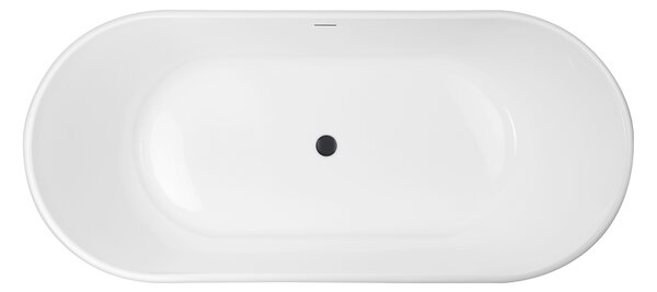 Set cadă freestanding Oltens Inga 12007000, capacul dopului Oltens 09002300