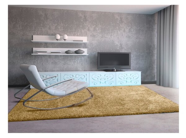 Covor Universal Aqua Liso, 57 x 110 cm, maro