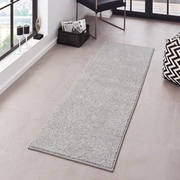 Covor Hanse Home Pure, 80x200 cm, gri deschis