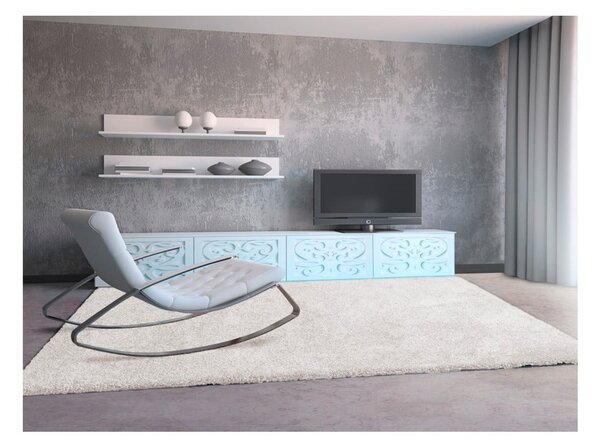 Covor Universal Aqua Liso, 57 x 110 cm, bej deschis