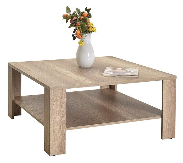 Masuta Cafea Adore New Jersey cu Raft, 90x42x90 cm