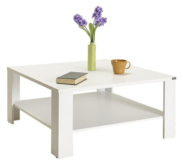 Masuta Cafea Adore New Jersey cu Raft, 90x42x90 cm