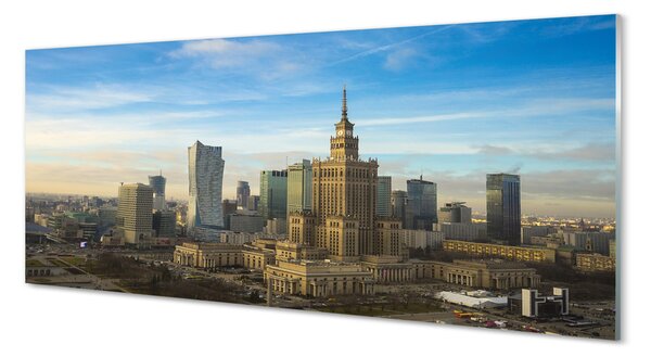 Panouri de sticlă Panorama de zgârie-nori Varșovia