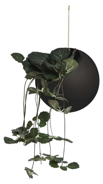 AYTM - Globe Hanging Flowerpot Ø17 Negru