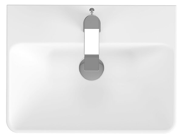Cersanit Mille Slim, chiuveta dulap 51x38 cm, alb, K675-004