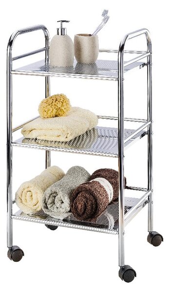 Raft mobil din metal argintiu 41x75 cm - Wenko