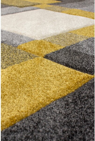 Covor galben/gri 200x290 cm Nimbus – Flair Rugs