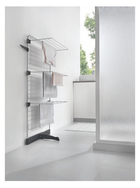 Uscător de rufe gri/argintiu 22 m Thunder – Metaltex
