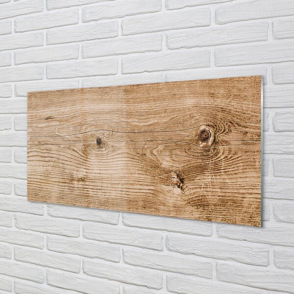 Tablouri pe sticlă cereale lemn Plank