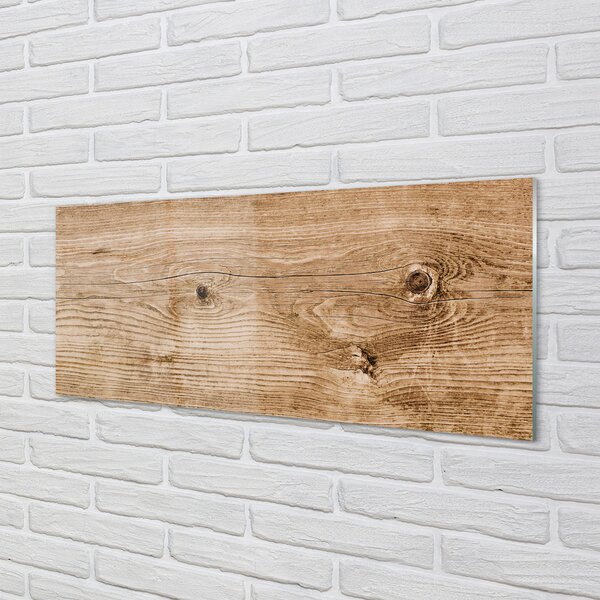 Tablouri pe sticlă cereale lemn Plank