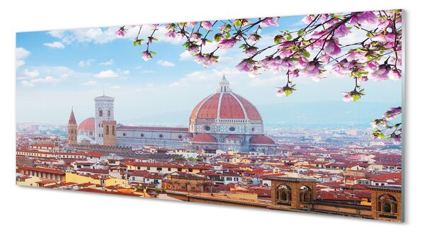 Panouri de sticlă Italia Catedrală noapte panorama