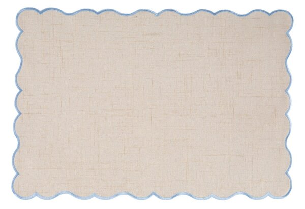Suport pentru farfurii din amestec de in 30x43 cm Noura – Tiseco Home Studio