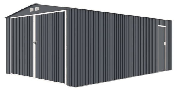 Garaj metalic Palmer 3,8 x 5,4 m CoverTech antracit