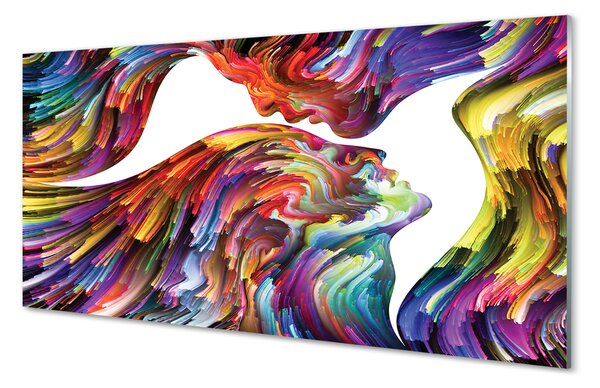 Tablouri pe sticlă fețe imagine color