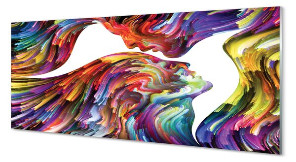 Tablouri pe sticlă fețe imagine color