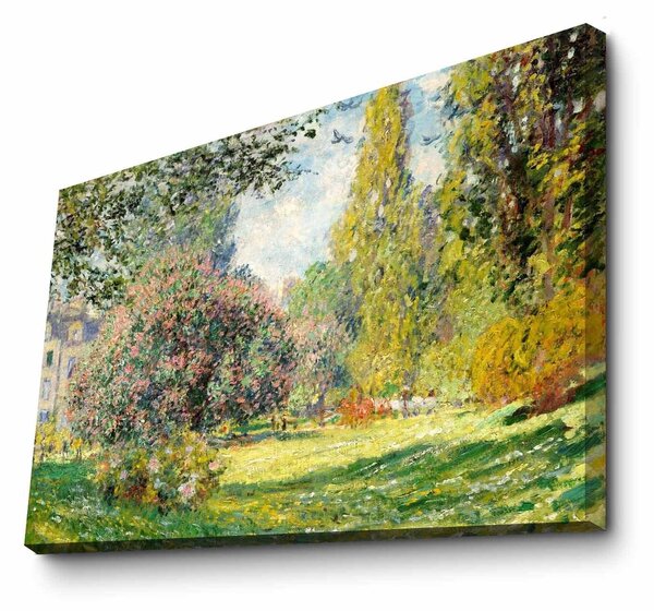 Tablou Canvas Primaverii, Multicolor, 100x70 cm