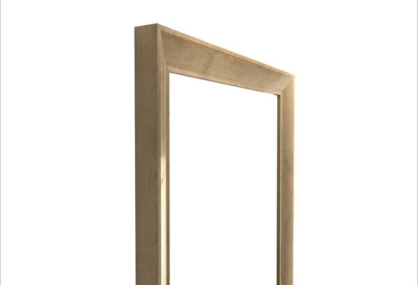 Oglindă de perete maro 47x147 cm Paris - Styler
