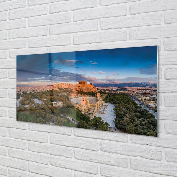 Panouri de sticlă Grecia Panorama arhitectura Atena