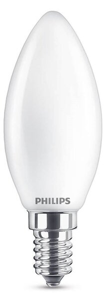 Philips - Bec LED 2,2W Glass Candle (250lm) E14
