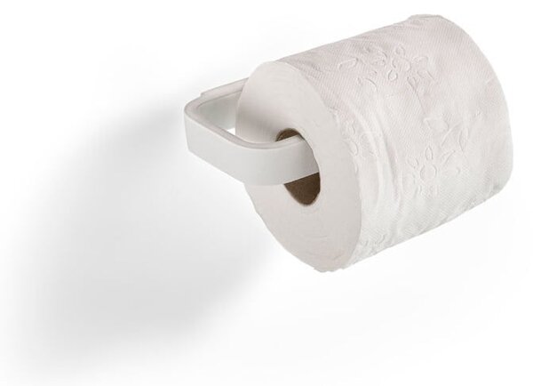 Suport de perete pentru hârtie igienică Zone Rim, alb
