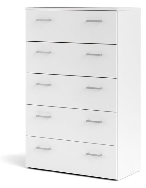 Comodă albă înaltă 74x115 cm Space – Tvilum
