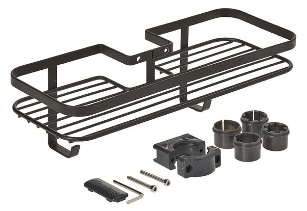 Raft pentru baie Metaltex Origine, negru