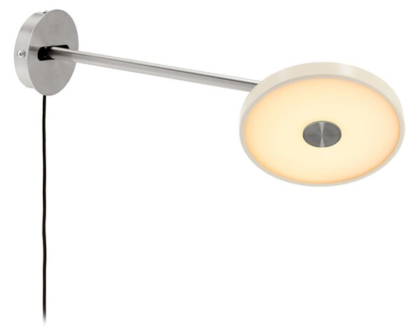 Lampă de perete UMAGE, Asteria Long, reglabil, Alb, Camera de zi, Metal, Design