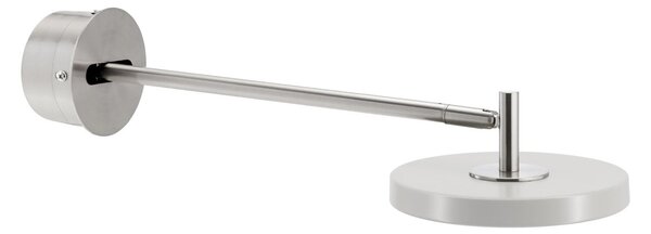 UMAGE Aplică de perete cu LED Asteria Long, gri, oțel, racord direct la rețea, reglabil, Gri, dormitor, Metal, Design