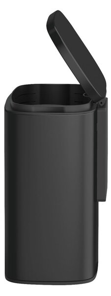 Coș de gunoi din inox Wenko Sare, negru